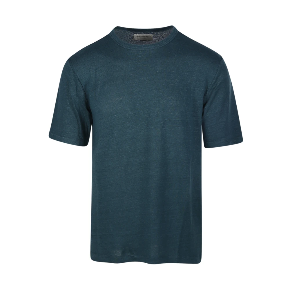 Officine Générale Smaragd Korte Mouw T-Shirt Green Heren