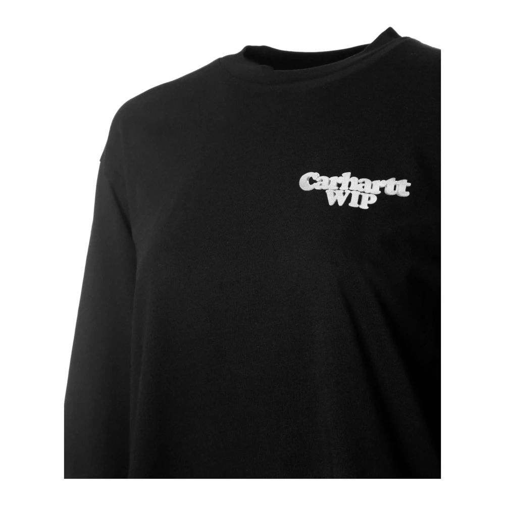 Carhartt WIP Charm Linked Longsleeve Shirt Black Heren