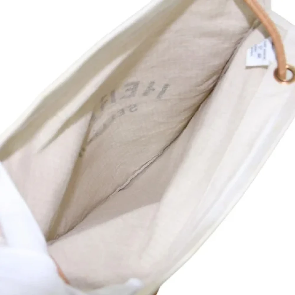 Hermès Vintage Pre-owned Cotton totes Beige Dames