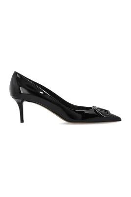 VLogo Signature Pumps i patentläder