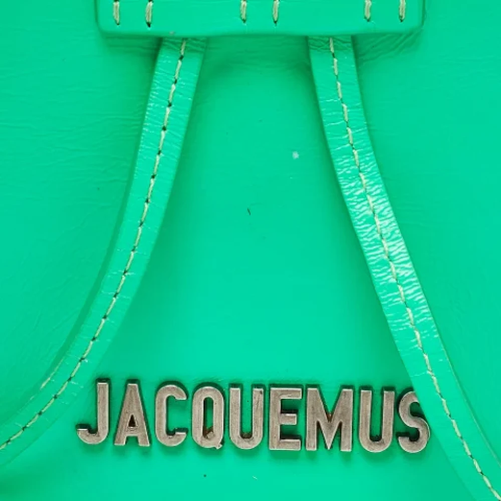 Jacquemus Pre-owned Leather wallets Green Dames