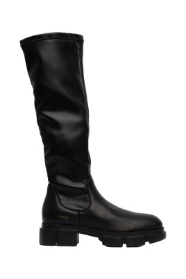 black-stretch-knee-boots