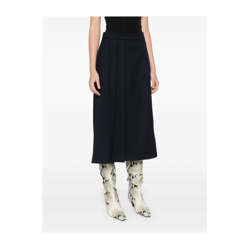 P.a.r.o.s.h. Blauwe Rok Black Dames