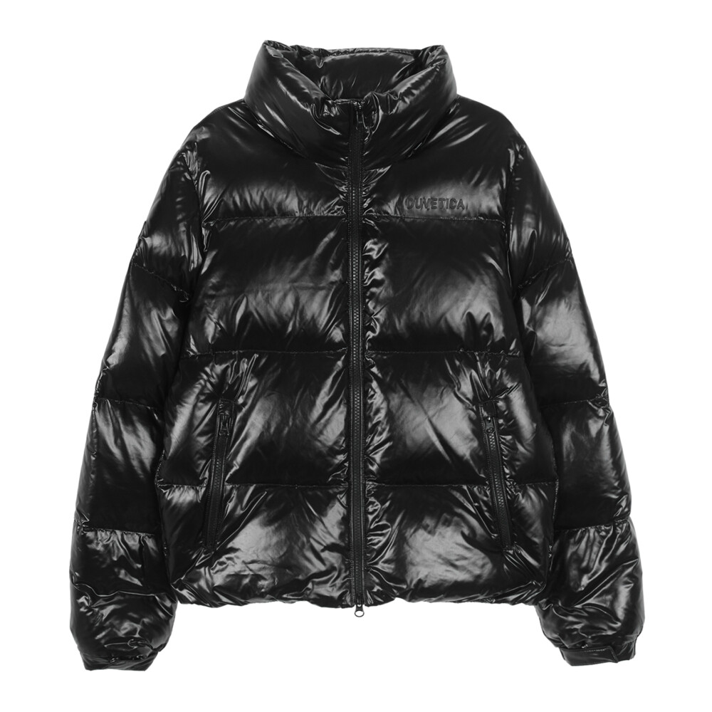 Black High Neck Down Jacket Women Duvetica Down Jackets Miinto