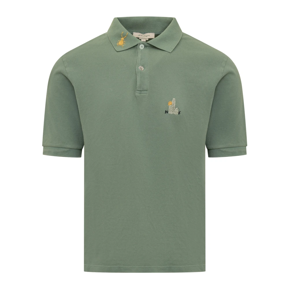 Nick Fouquet Stijlvol en veelzijdig heren poloshirt Green Heren