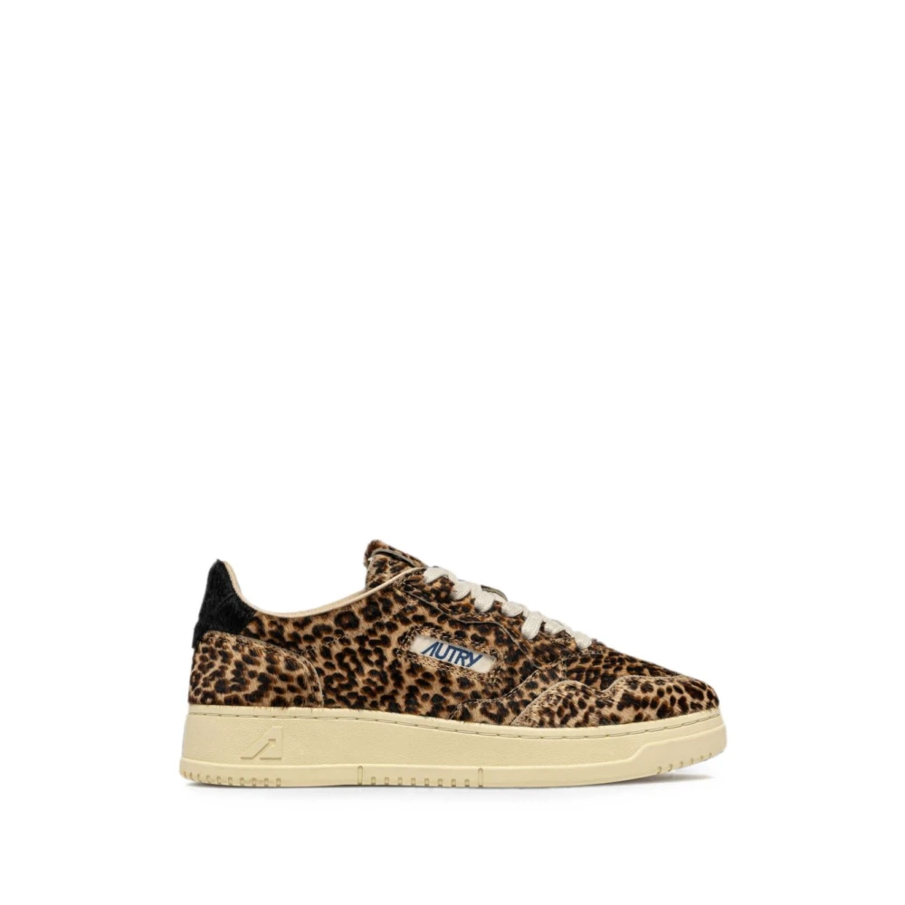 Autry Brown Medalist Easeknit Low - Female - Sneakers - 3 Uk - Shoes