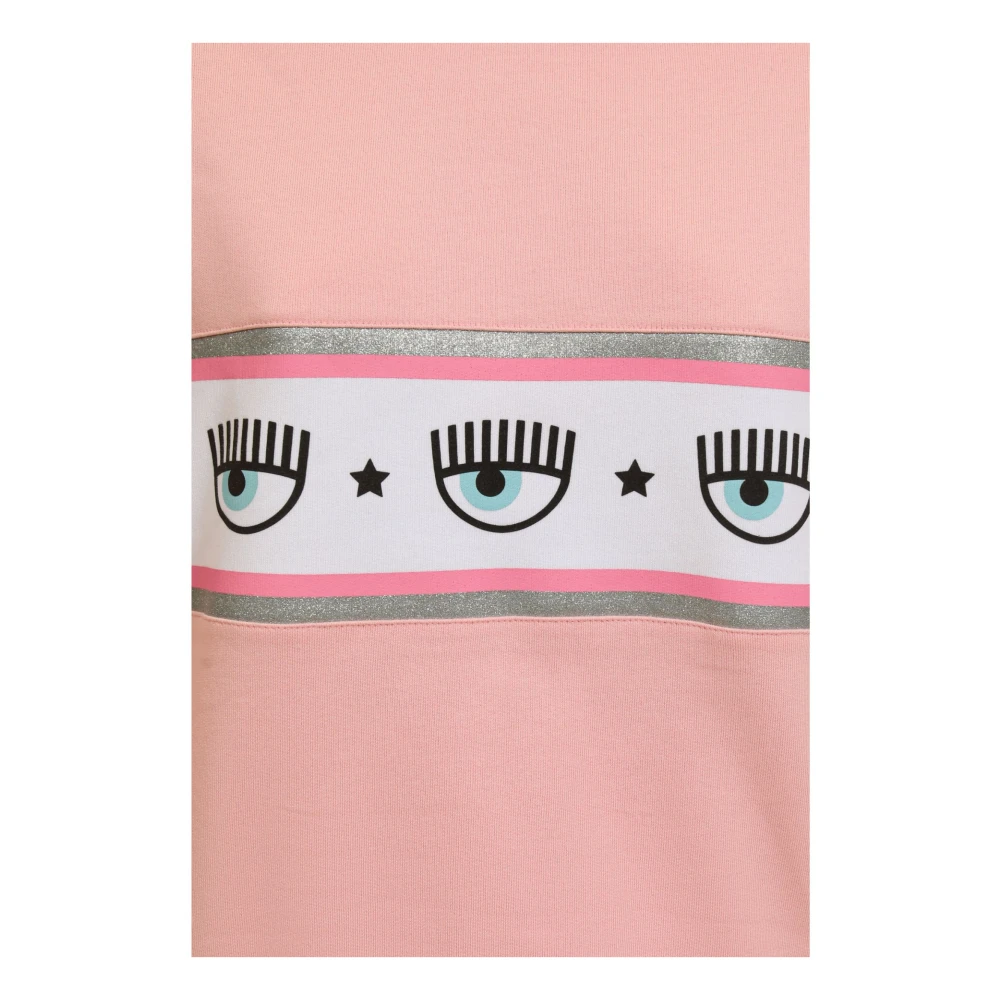 Chiara Ferragni Collection Stijlvolle Sweaters voor Vrouwen Pink Dames