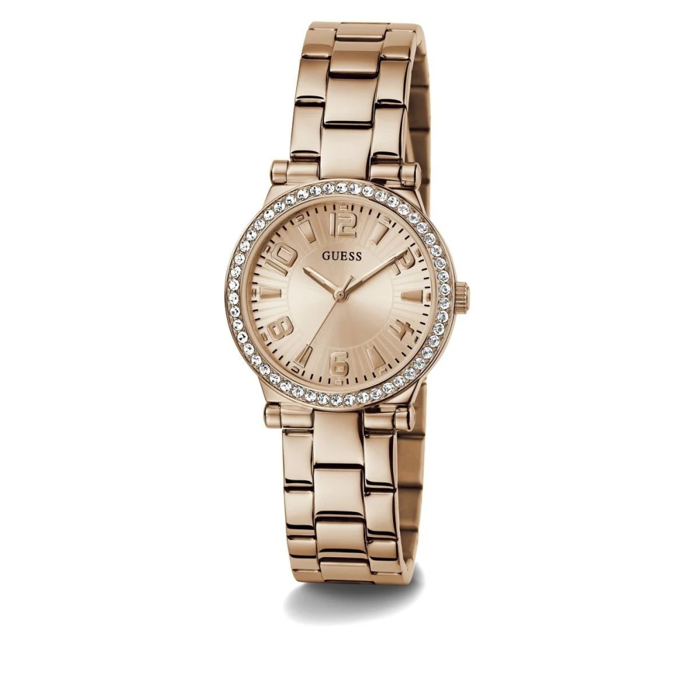 Guess Damarmbandsur Fawn roséguld 32 mm Gw0686L3 Brown, Dam