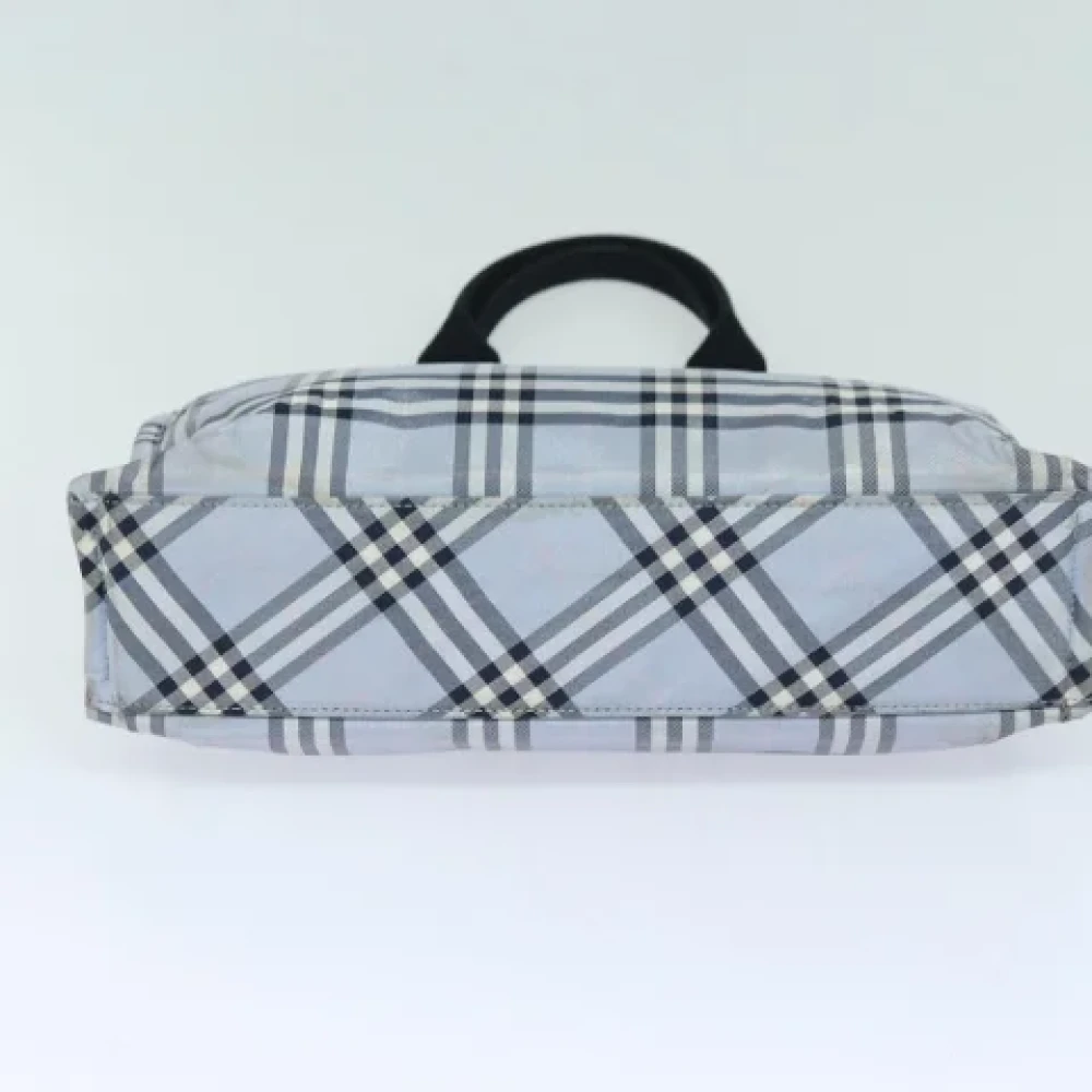 Burberry Vintage Pre-owned Nylon handbags Blue Dames