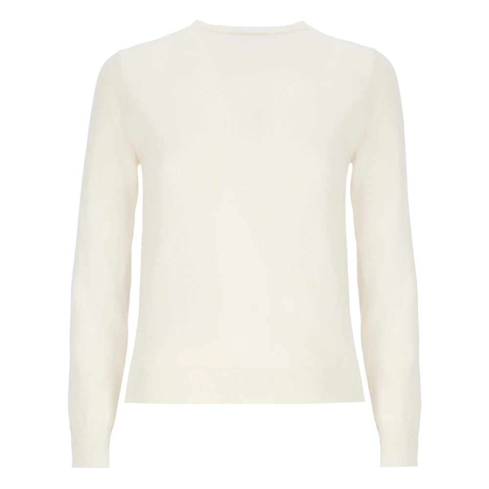 Kangra Kasjmier Wol Witte Trui Vrouwen White Dames