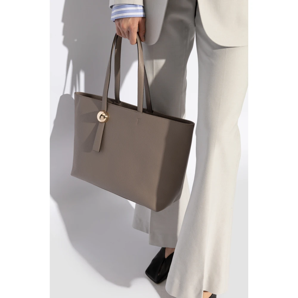 Furla Grote 'Sfera' shopper tas Gray Dames