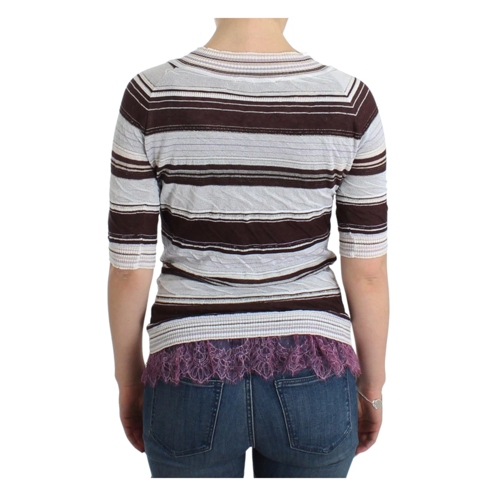 Ermanno Scervino V-neck Knitwear Multicolor Dames