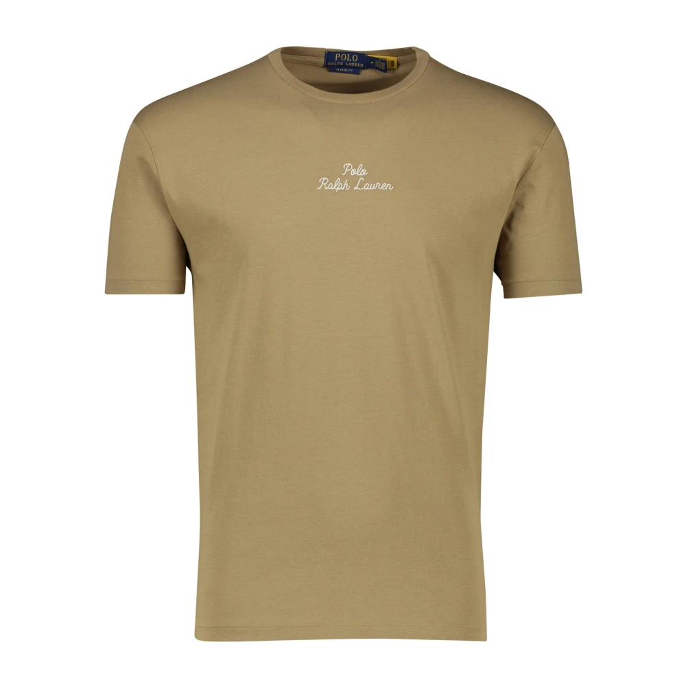 Ralph Lauren Bruin Classic Fit T-shirt Brown Heren