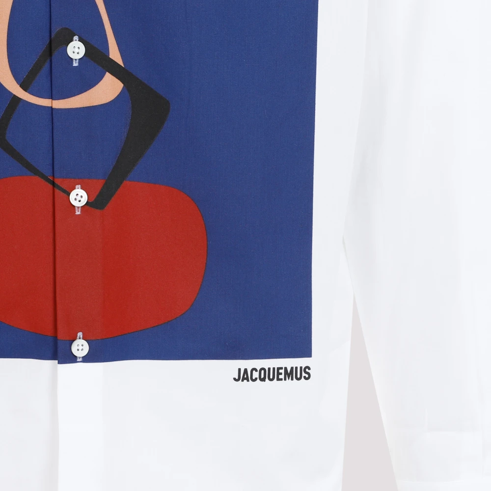 Jacquemus Arty Painting Simon Shirt Multicolor Heren