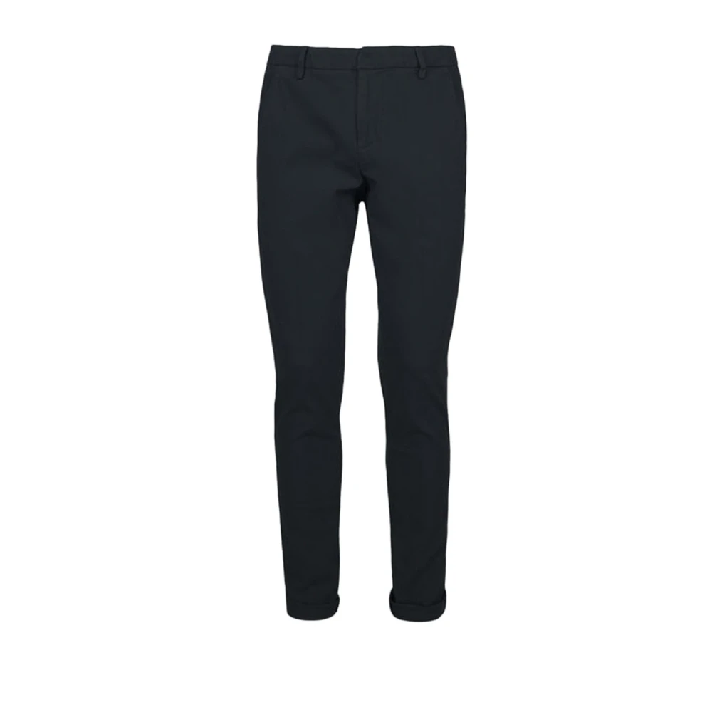 Dondup Men's Blue Slim-Fit Trousers, W32, Gaubert Cotton Trousers