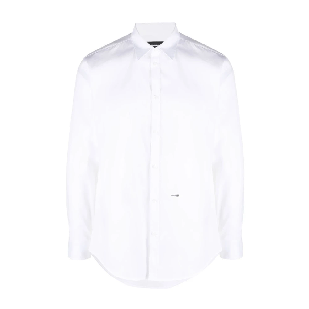 Dsquared2 Uomo Bianco Magliette, L, New,