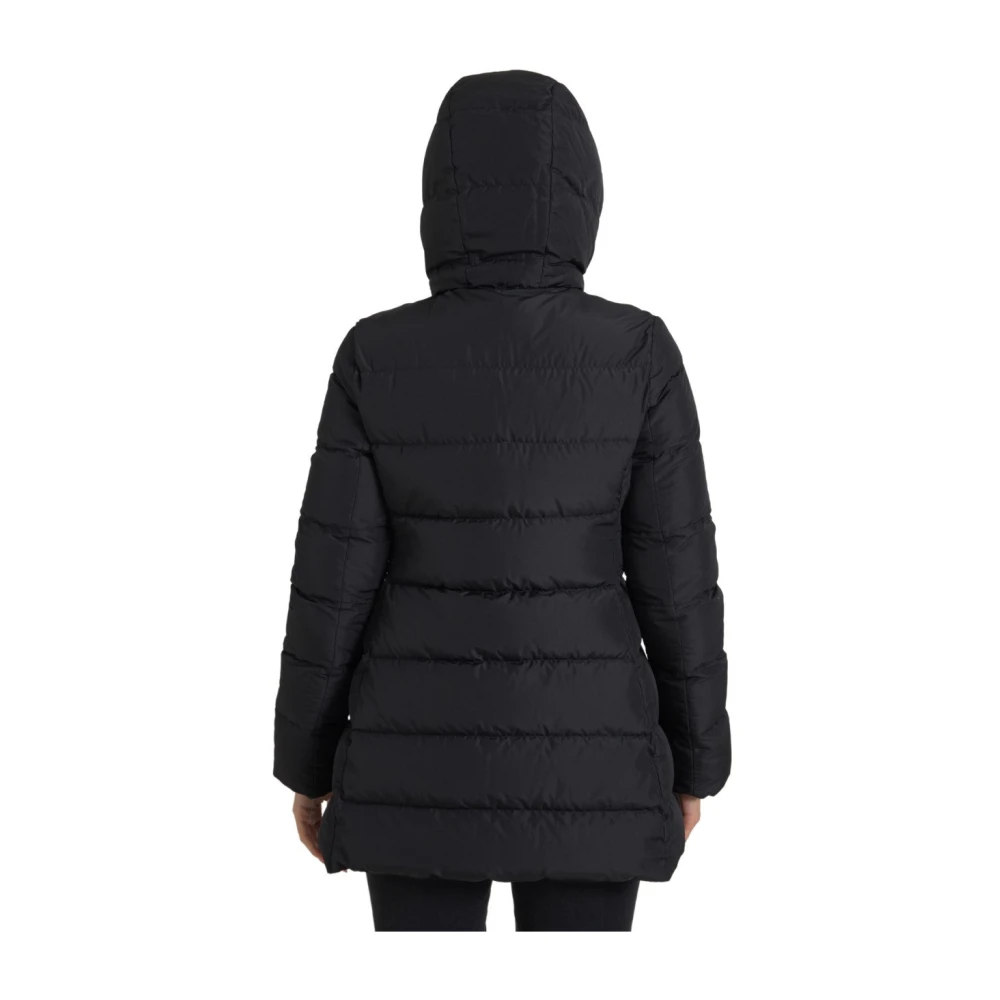Dolce & Gabbana Elegante zwarte hoodie met rits Black Dames