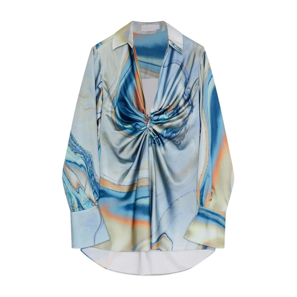 Simkhai Multicolor gedrapeerde mini-jurk Multicolor Dames
