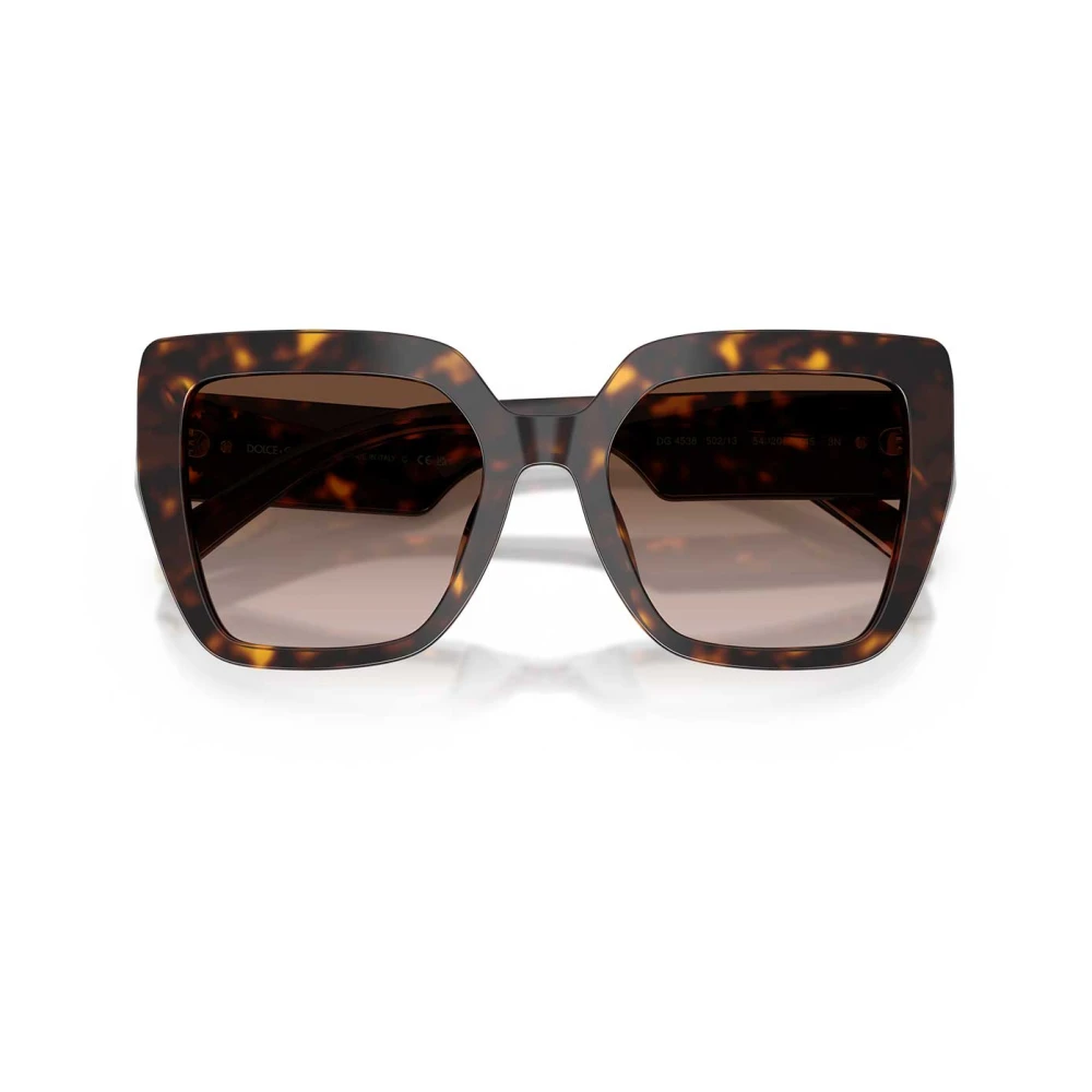 Dolce & Gabbana Women's Brown Square Acetate Sunglasses - Sunglasses - 54 Mm - Accessories