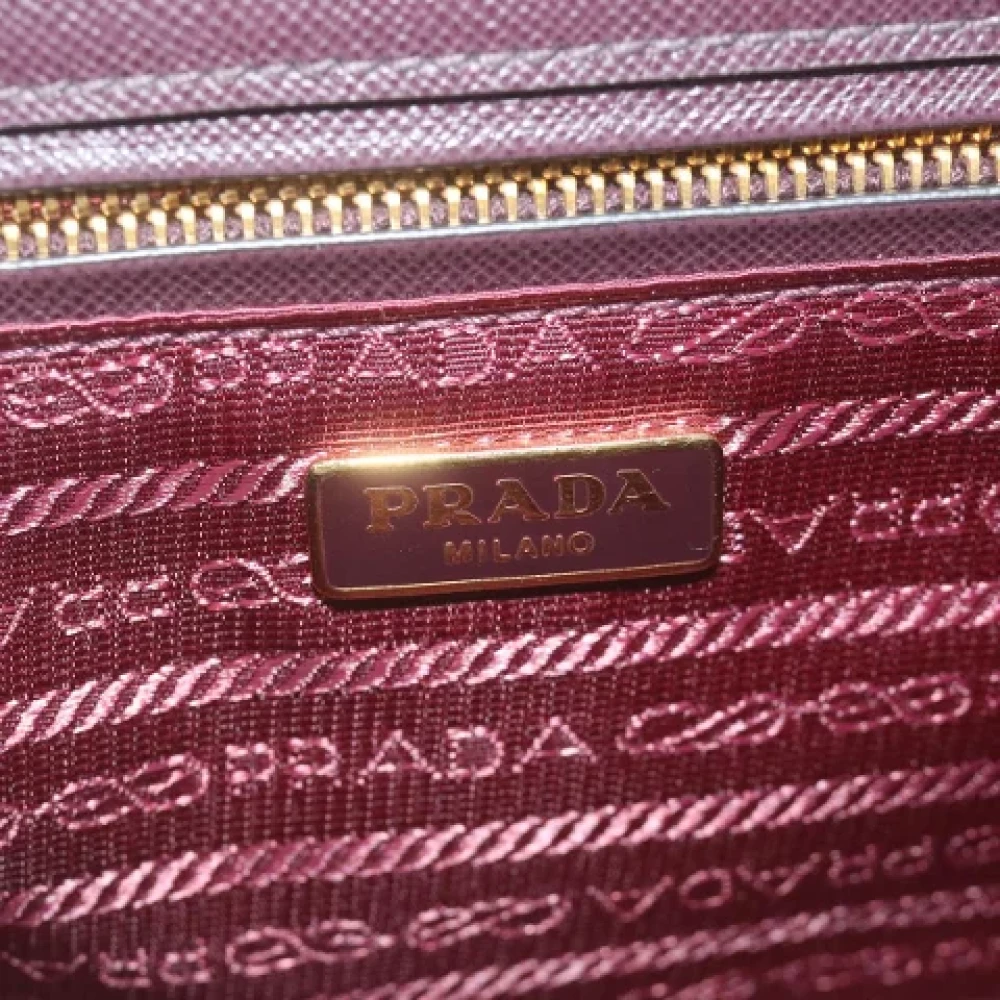 Prada Vintage Pre-owned Fabric prada-bags Red Dames