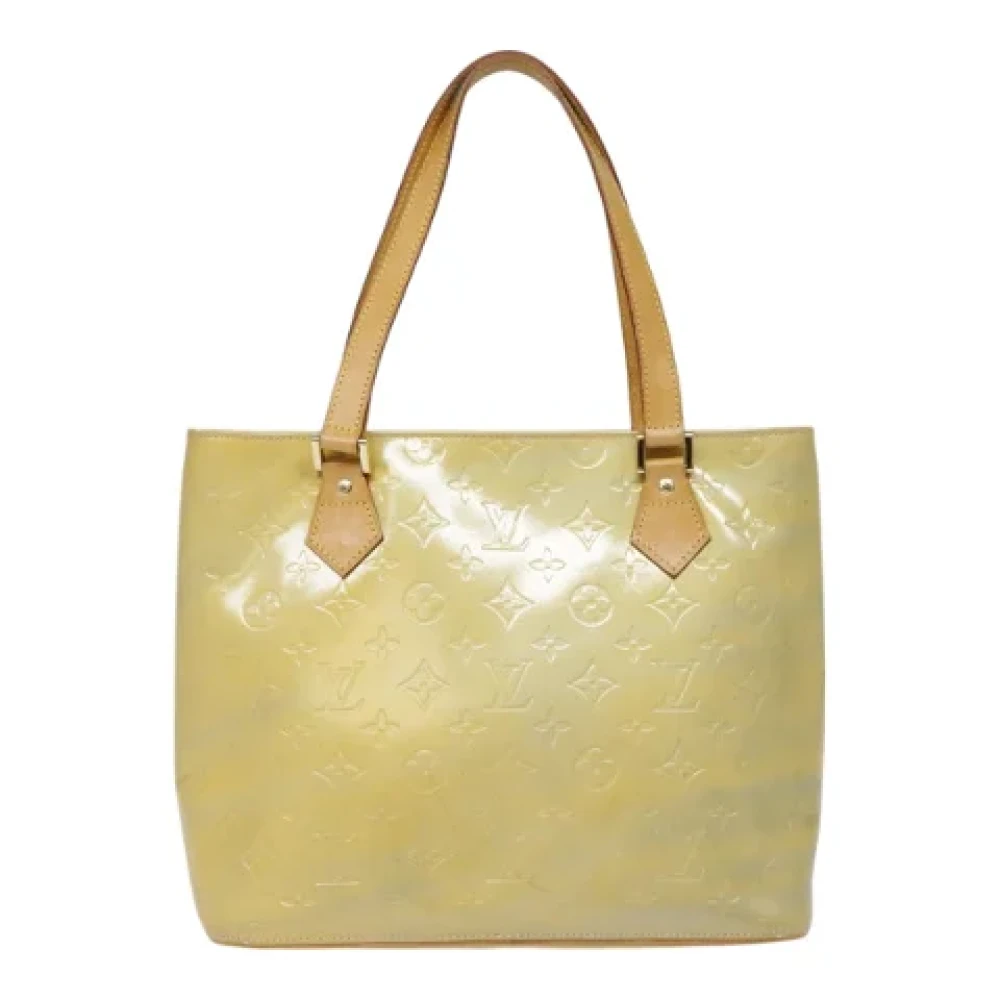 Louis Vuitton Vintage Pre-owned Leather totes Yellow Dames