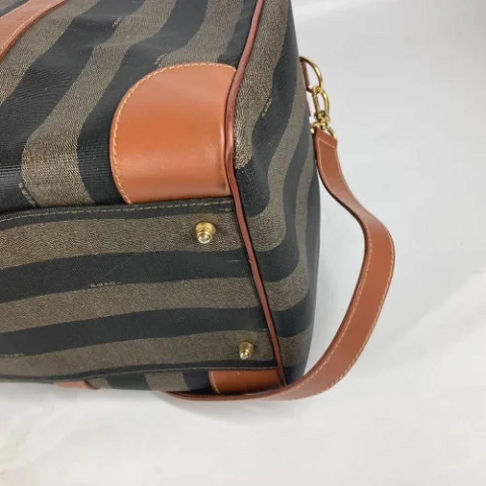 Fendi Vintage Pre-owned Canvas fendi-bags Brown Dames