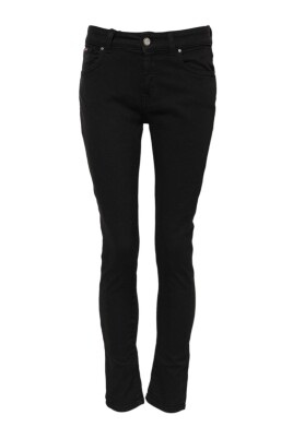 black-logo-skinny-denim-jeans