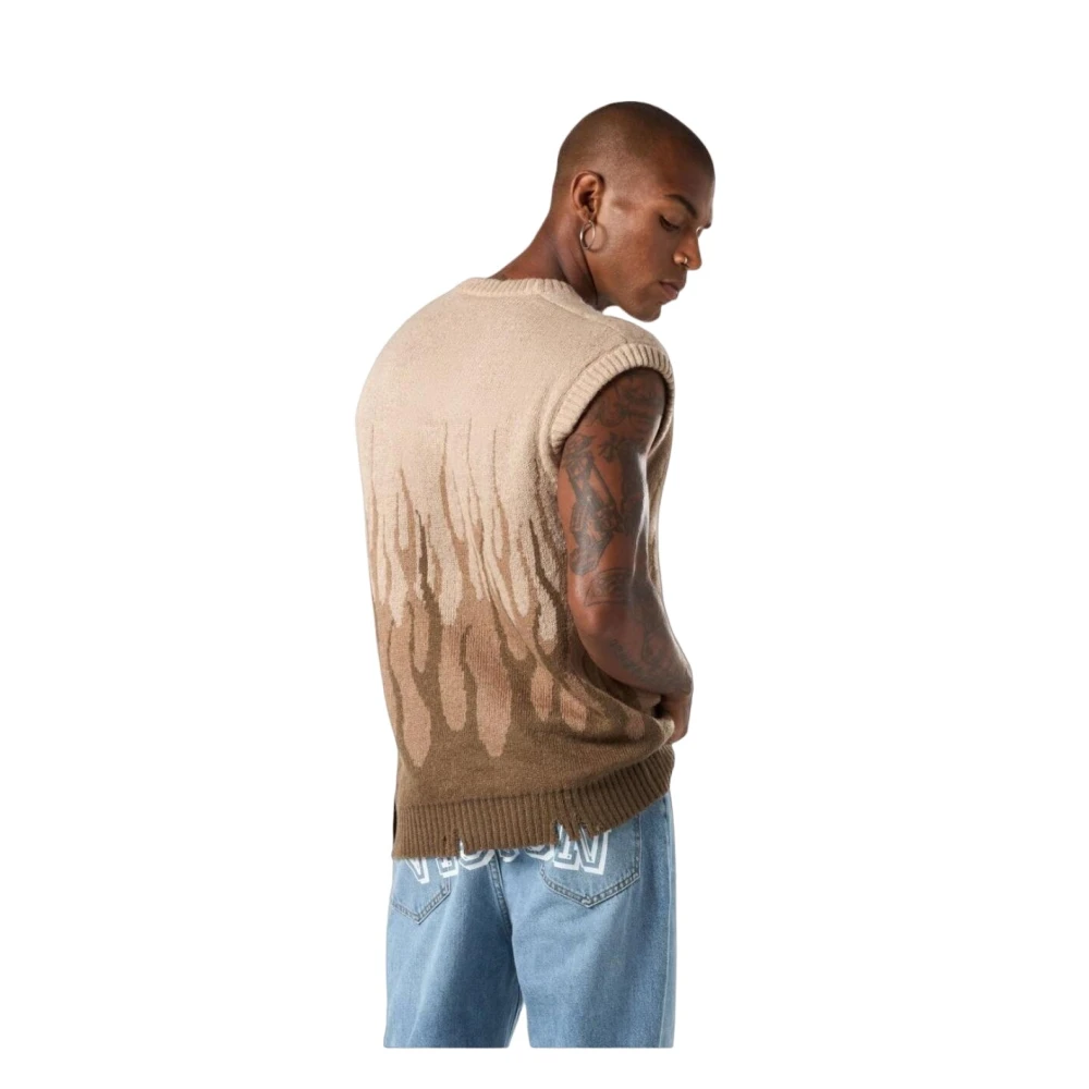 Vision OF Super Stijlvolle Sweatshirts en Hoodies Beige Heren