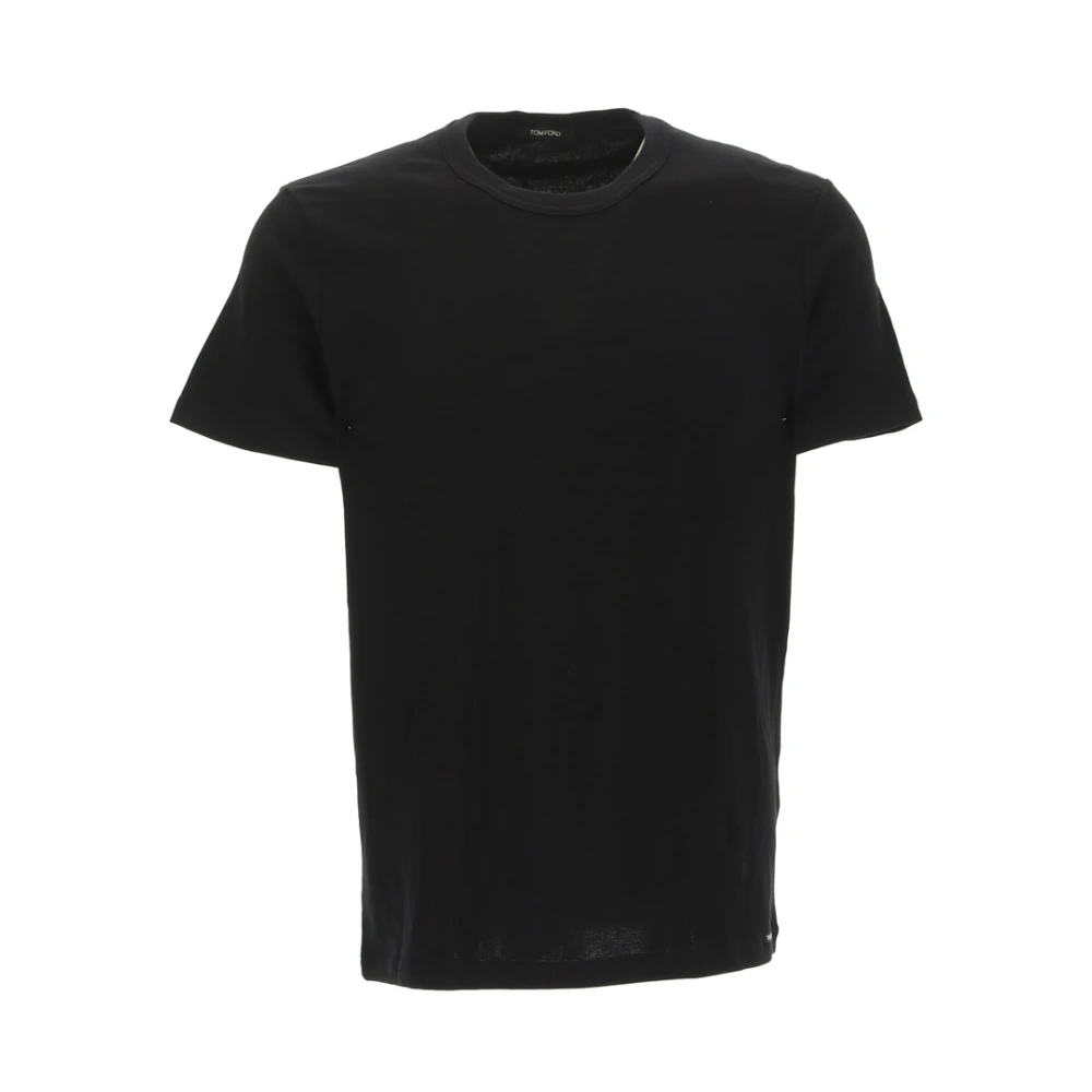 Tom Ford Korte Mouw T-Shirt Black Heren