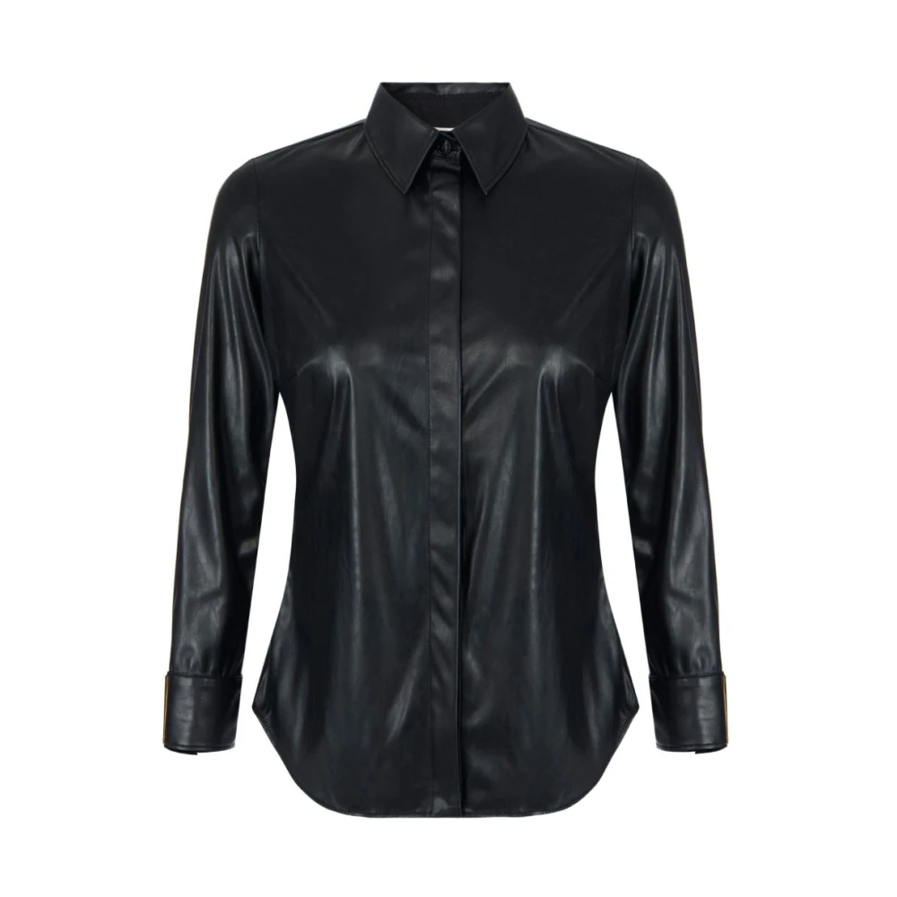 Elisabetta Franchi , Shirts, Female, Black, S, Shirts