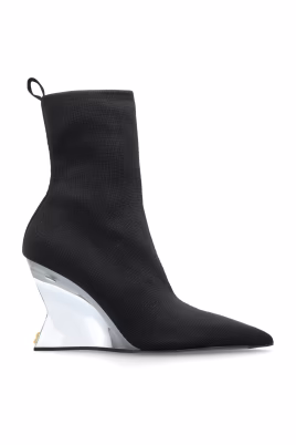 wedge-knit-ankle-boots