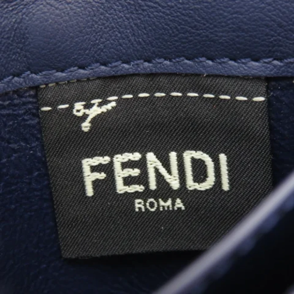 Fendi Vintage Pre-owned Leather wallets Brown Dames