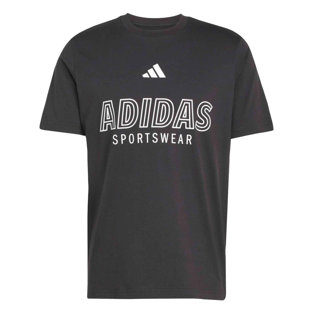 Adidas Herren Schwarz Camiseta De Manga Corta Jn7851