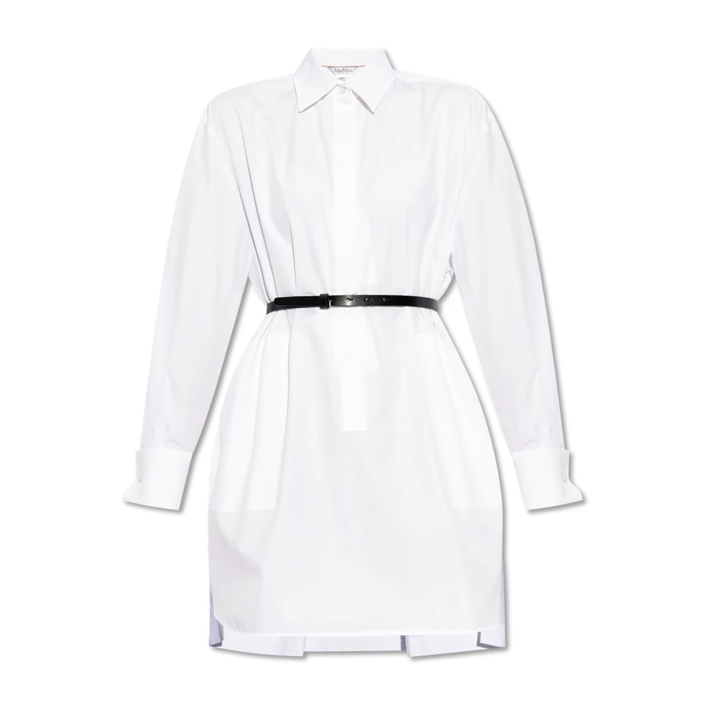 Max Mara Jurk Alcade White Dames