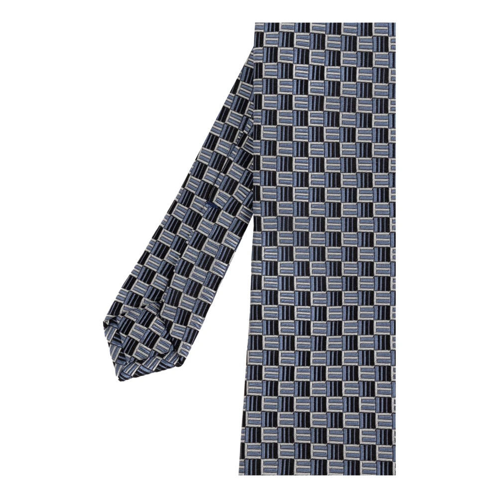 ETRO Zijden stropdas Blue Heren