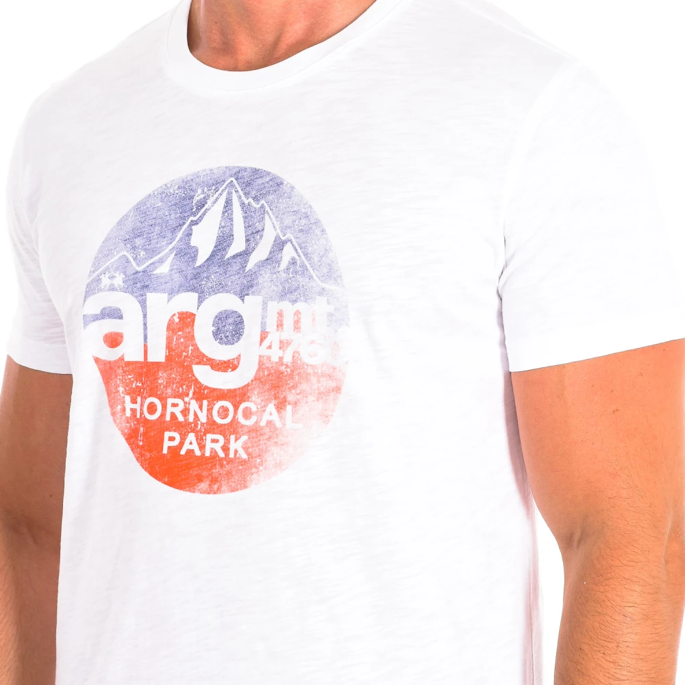 LA MARTINA Wit T-shirt met korte mouwen White Heren