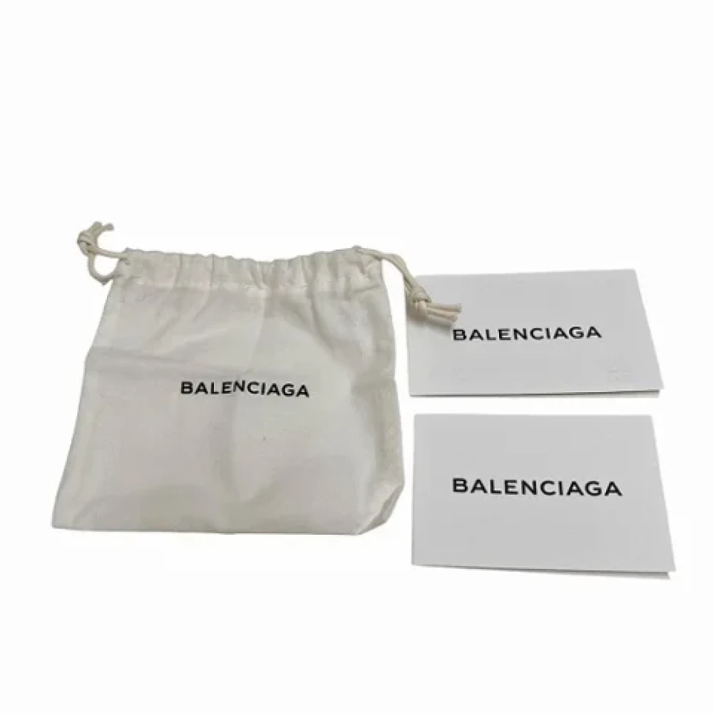 Balenciaga Vintage Pre-owned Leather wallets Blue Dames
