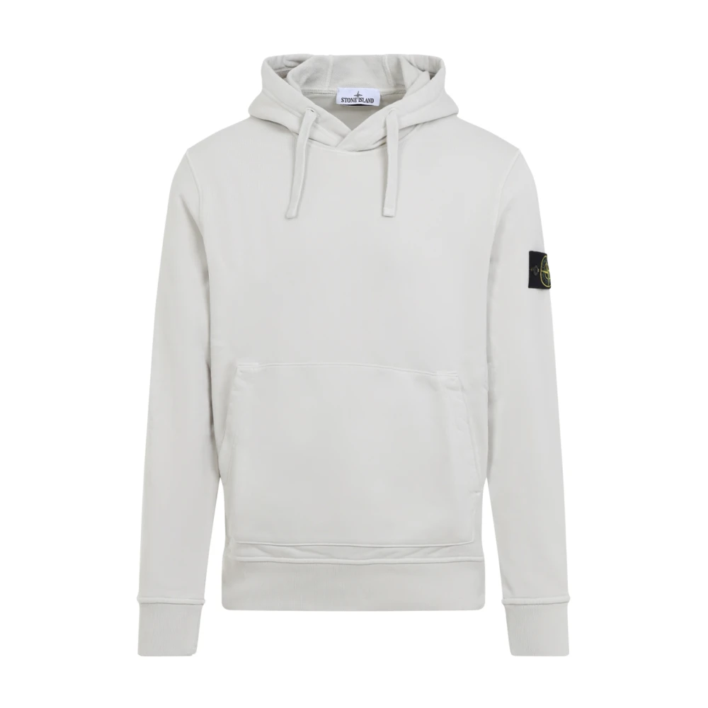 Stone Island Neutrale Hoodie Casual Stijl Gray Heren