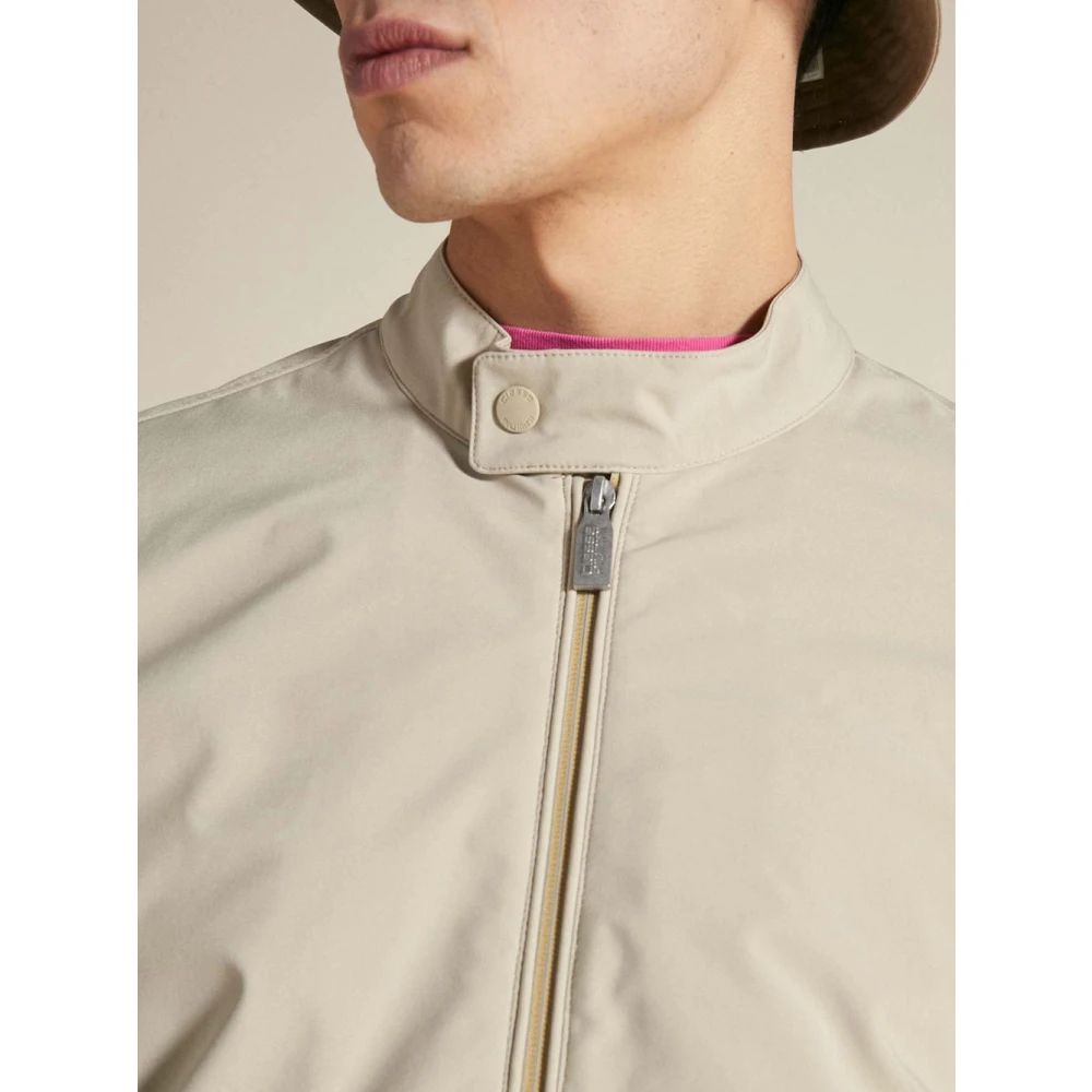Ciesse Piumini Beige Bomberjack Waterdicht Ademend Softshell Beige Heren
