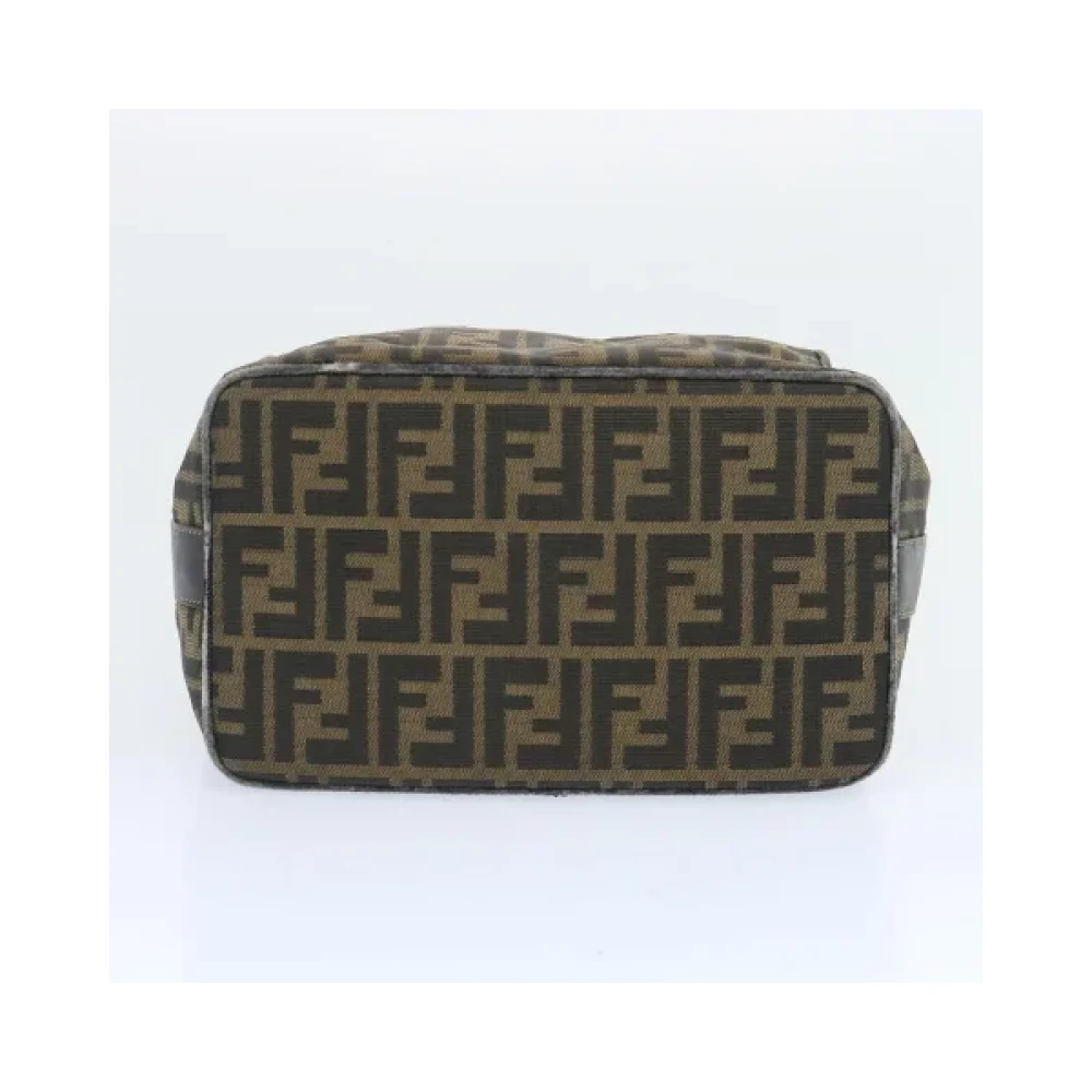 Fendi Vintage Pre-owned Canvas handbags Brown Dames