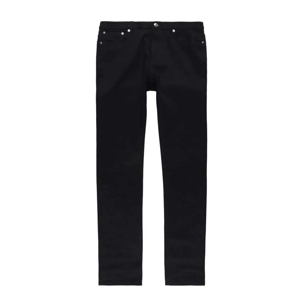 A.p.c. Noir Petit New Standard Jeans Black Heren