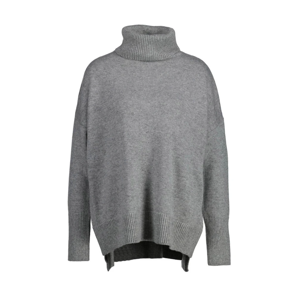 Co'Couture Turtleneck Sweater Gray Dames
