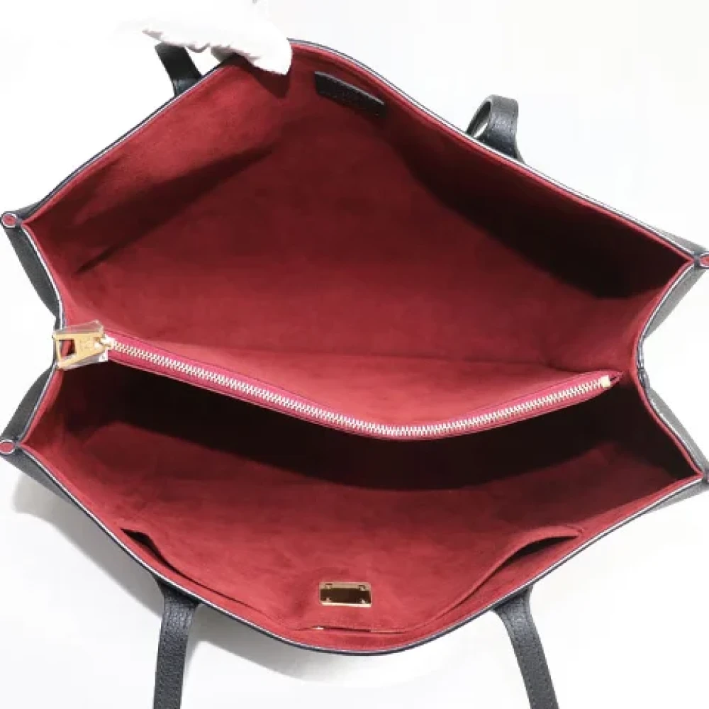 Louis Vuitton Vintage Pre-owned Leather totes Black Dames