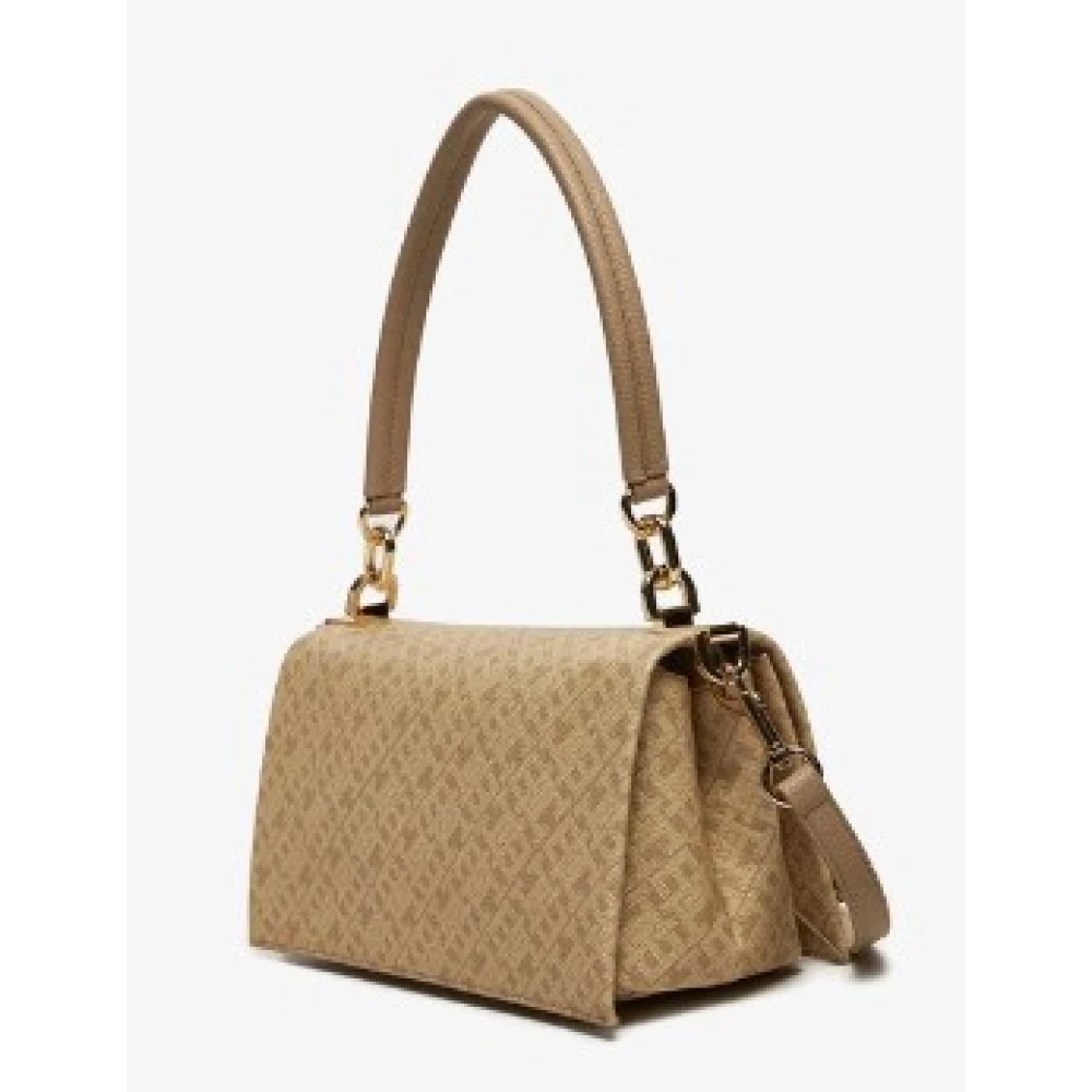 Tommy Hilfiger Dames Crossbody Tas met Monogram Beige Dames