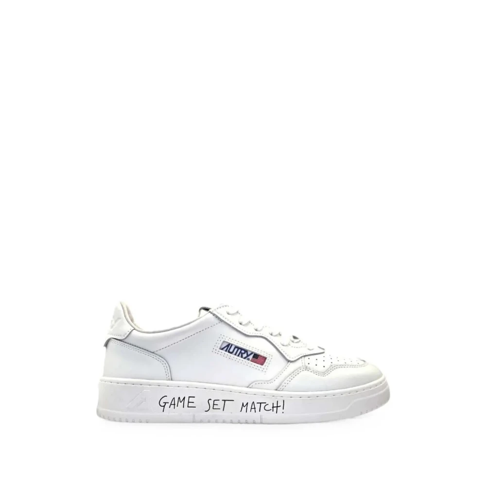 Autry White Sneakers, Male, 11 Uk, Medalist Low