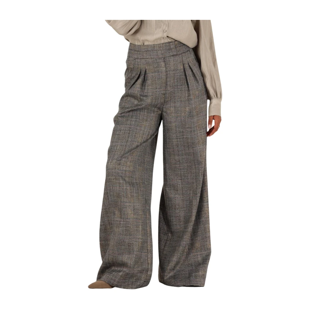 Aaiko Tweed Vis 540 Broek Gray Dames