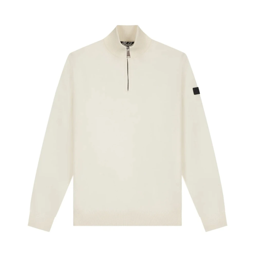 Malelions Off White Sweater Mm3-Aw24-09 Herenlions White Heren