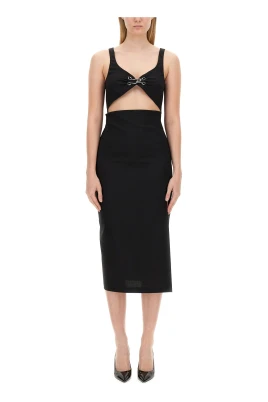 Decorative Hook Midi Dress