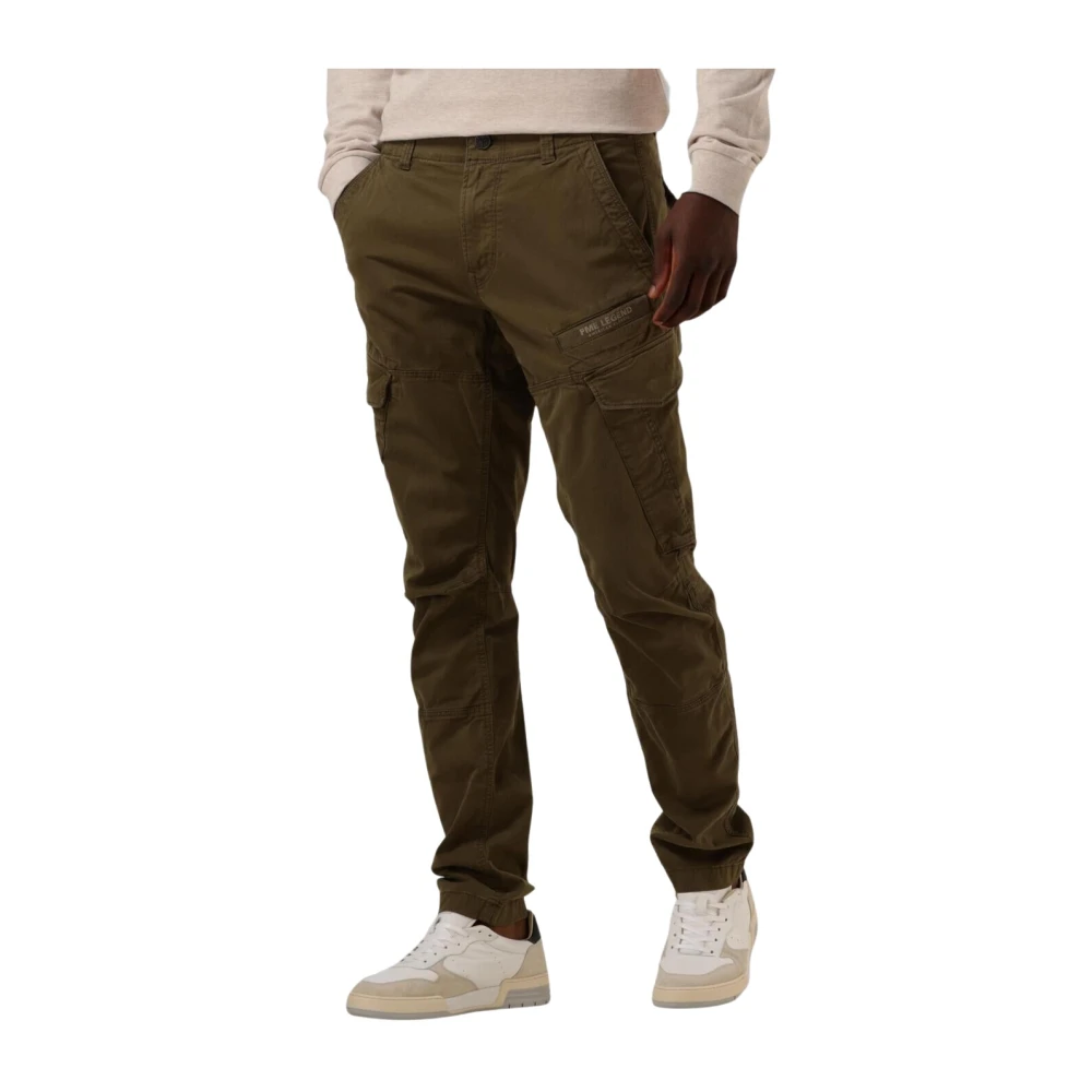 PME Legend Groene Cargo Stretch Twill Broek Green Heren