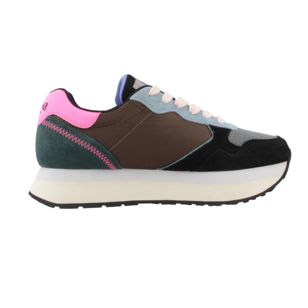 Sun68 Sporty Sneakers Dames Schoenen Veelkleurig Multicolor